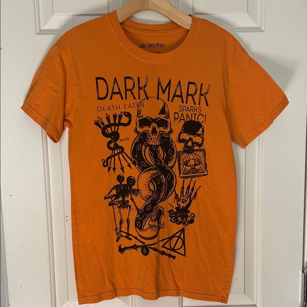 Orange Graphic T-Shirt